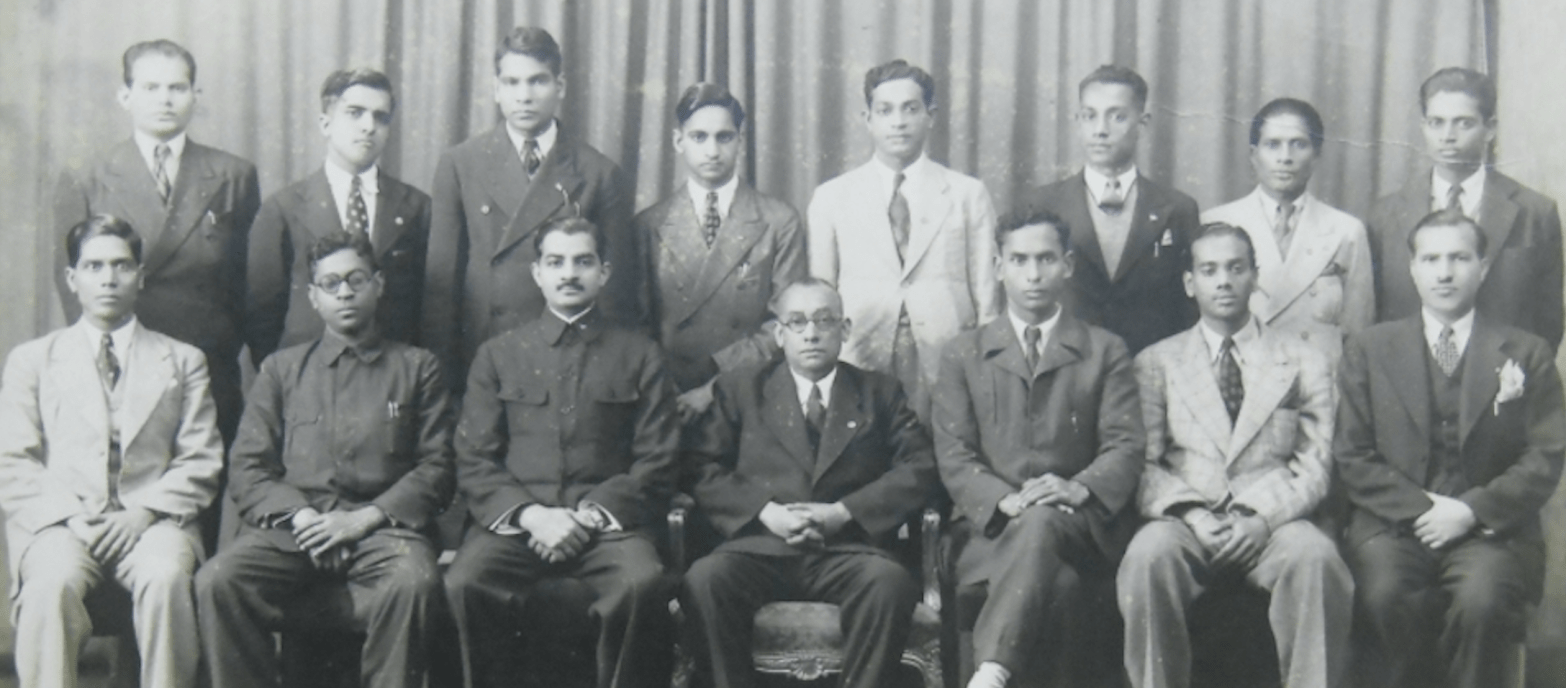 Rash Behari Bose, A.M. Nair and other members of Indian Independence league